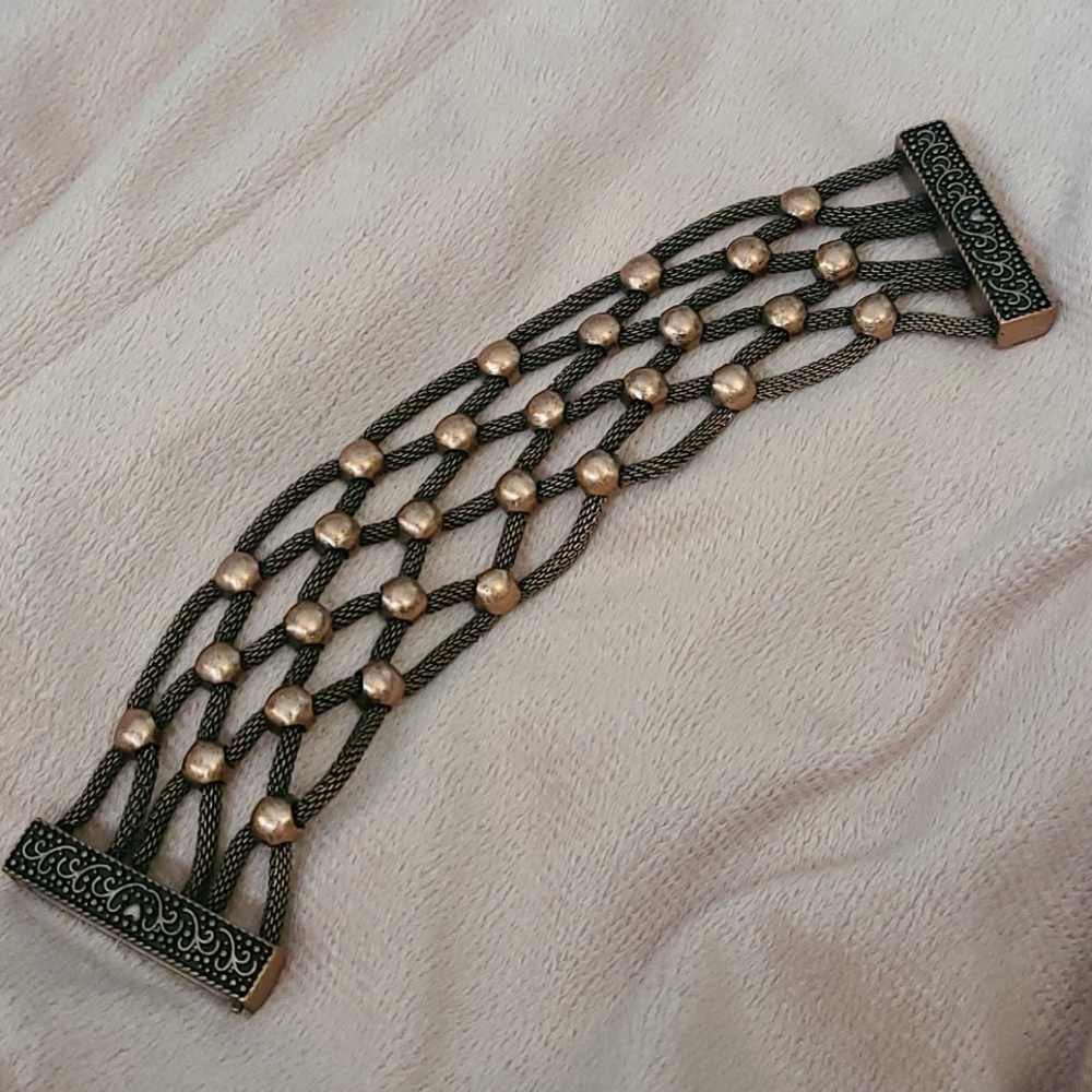 Vintage Bracelet Reversible Copper nwOt